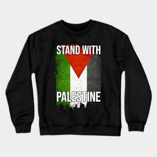 Stand with Palestine Crewneck Sweatshirt